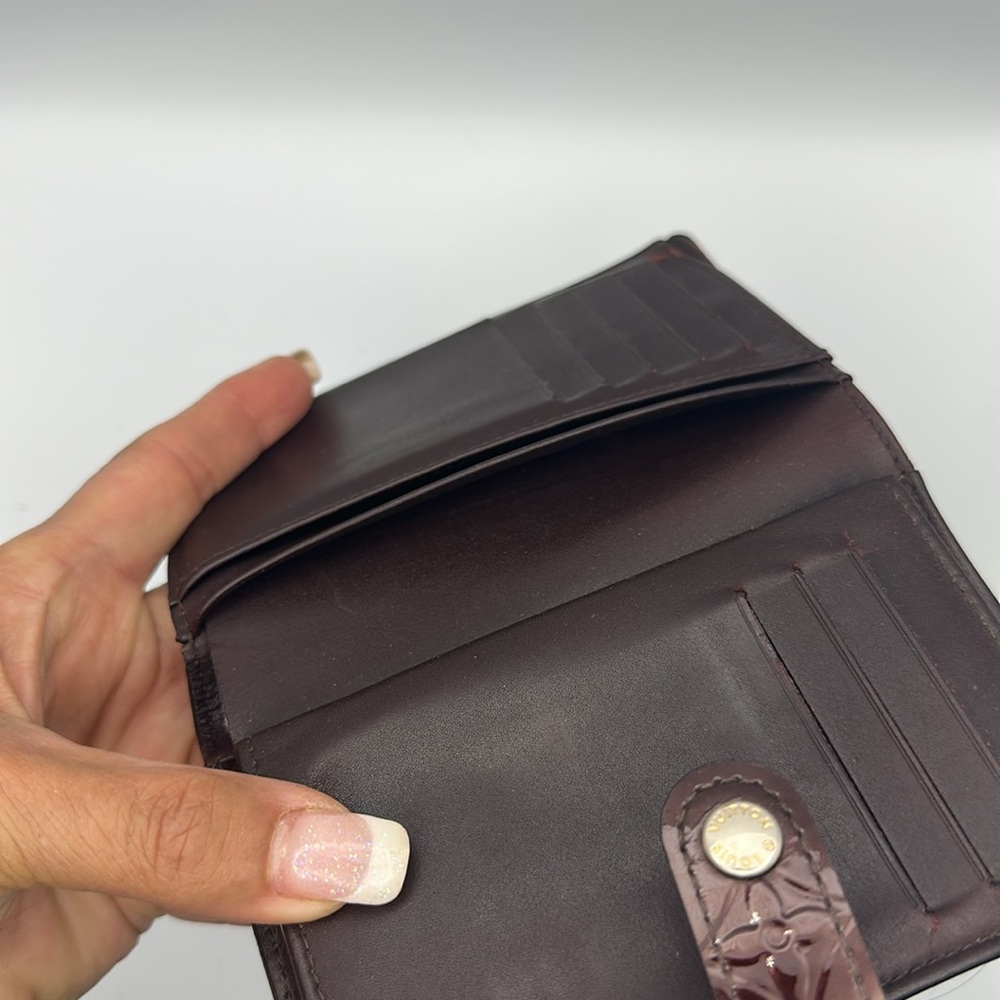 EUC Louis Vuitton Monogram Vernis Porte Monnaie Billets Viennois Kisslock Wallet - Picture 3 of 6